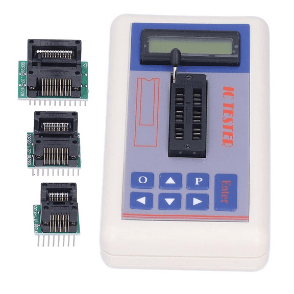 Integrated Circuit Tester, IC Transistor Capacitor Diode Checker Detector, with 5V 3.3 pwm25