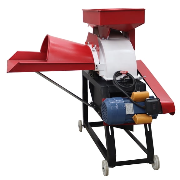 Integrated Cutting Crushing Machine Forage Crop Crusher Straw Kneading Machine 220V