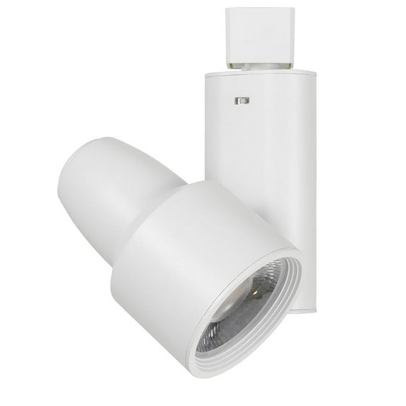 Integrated Dimmable 40W Led Track Fixture With 3 Level Temperature Control. 2700K-3000K-4000K., White