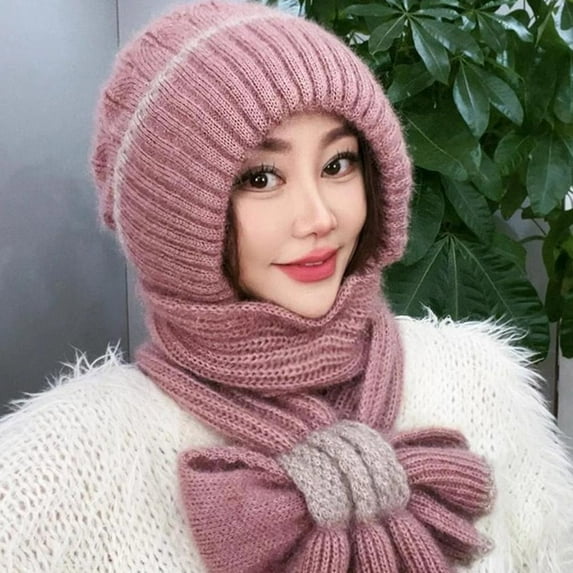 Integrated Ear Protection Windproof Cap Scarf hot new New K9 O0S8