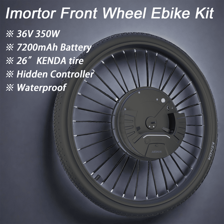 Integrated Electric Bike Conversion Kit Front Wheel 350W, 36V