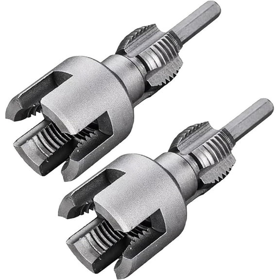 Integrated Internal & External Pipe Threading Tool,1/2'' and 3/4'' Water Pipe Internal and External Integrated Threader (all)