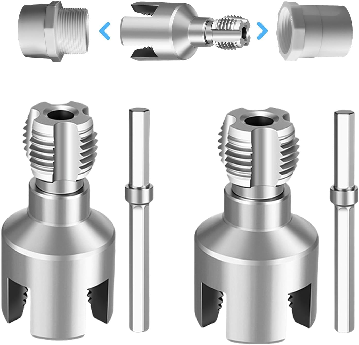 Integrated Internal & External Pipe Threading Tool, 2025 New Pvc Pipe ...