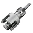 thumbnail image 2 of PVC Pipe Threader Kit For Electric Drill - 1/2\" 3/4\" 1\" NPT Round Threading Dies Set 2 of 5