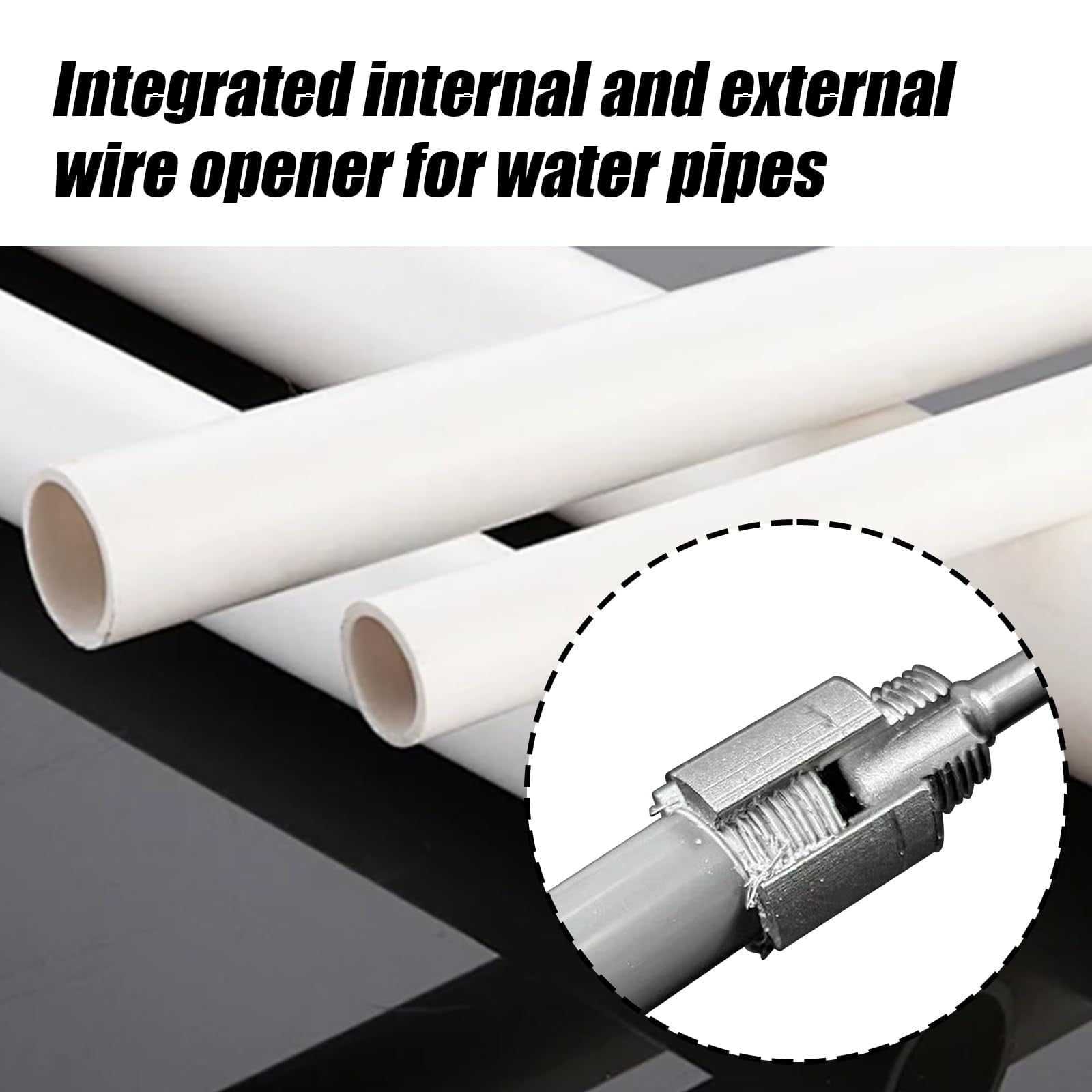 Integrated Internal & External Pipe Threading Tool, Electric Drill ...