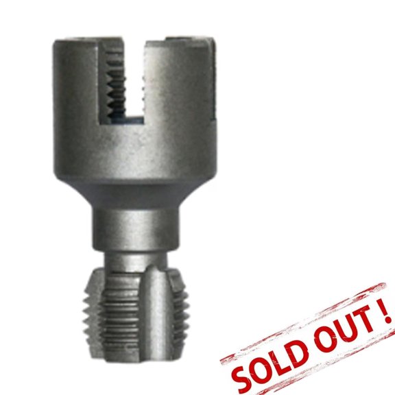 Integrated Internal & External Pipe Threading Tool, Pipe Thread Cutting Tool, Electric Drill Compatible Pvc Pipe Threader Kit, Pipes Thread Maker Tooll for Cutting & Pipe (1/2" + 3/4")