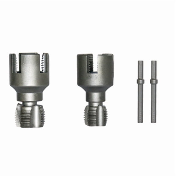 Integrated Internal External Pipe Threading Tool,Pipe Thread Cutting Tool for Plastic PPR Pipe Tap Die Set (1/2in+3/4in)
