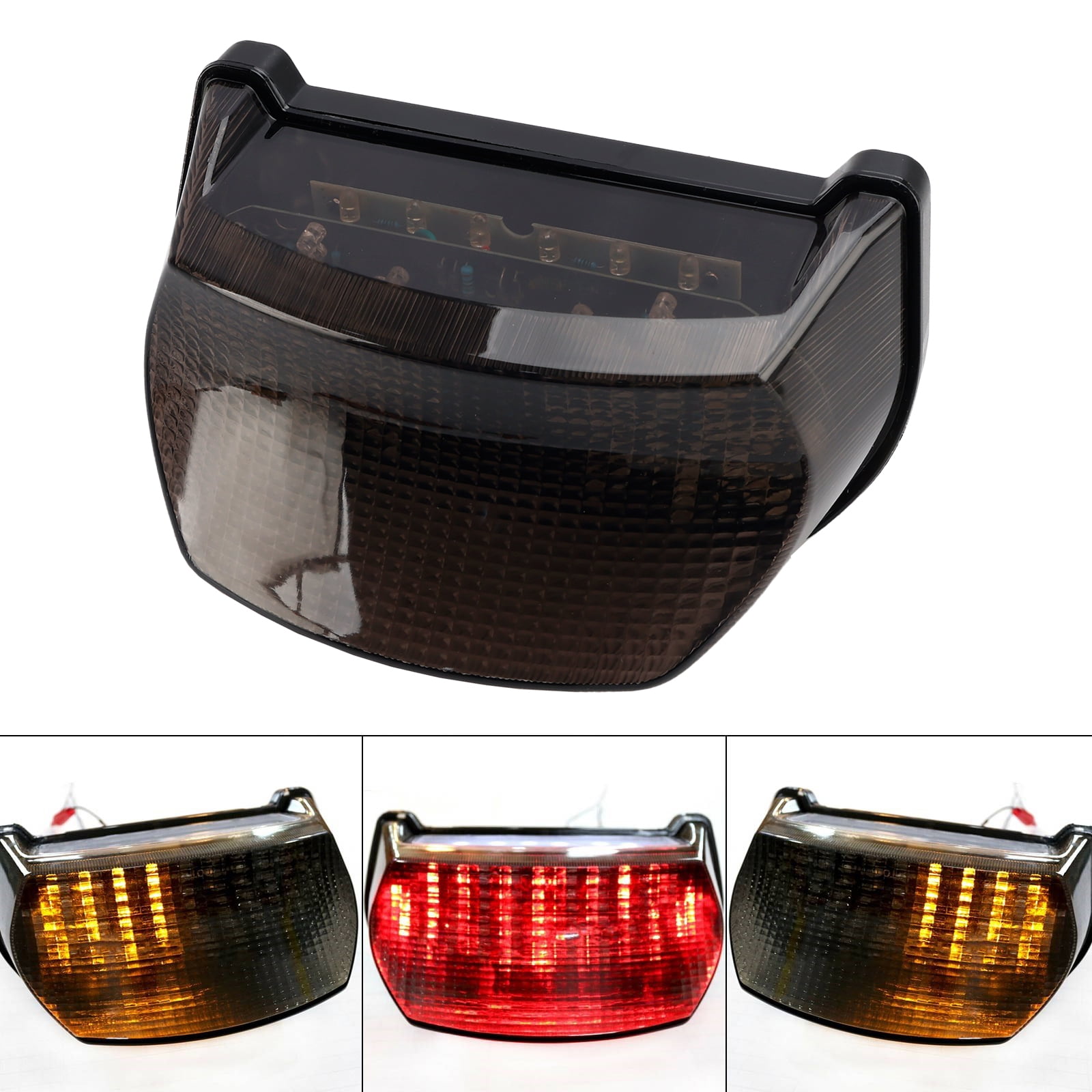 Clear Led Tail Light Turn Signal For Kawasaki Ninja ZX-7R/ZX750/ZX-7RR Clear Led Tail Light Turn Signal For Kawasaki Ninja ZX-7R/ZX750/ZX-7RR