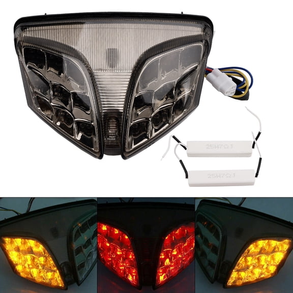 Integrated LED TailLight Turn Signals for Suzuki GSXR 600/750 GSX-R 1000 SV650
