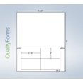 thumbnail image 1 of Integrated Laser Form with Label Combination (4 Labels 3-1/2 x 2 Each on Bottom/Pack of 250 Sheets), 1 of 1