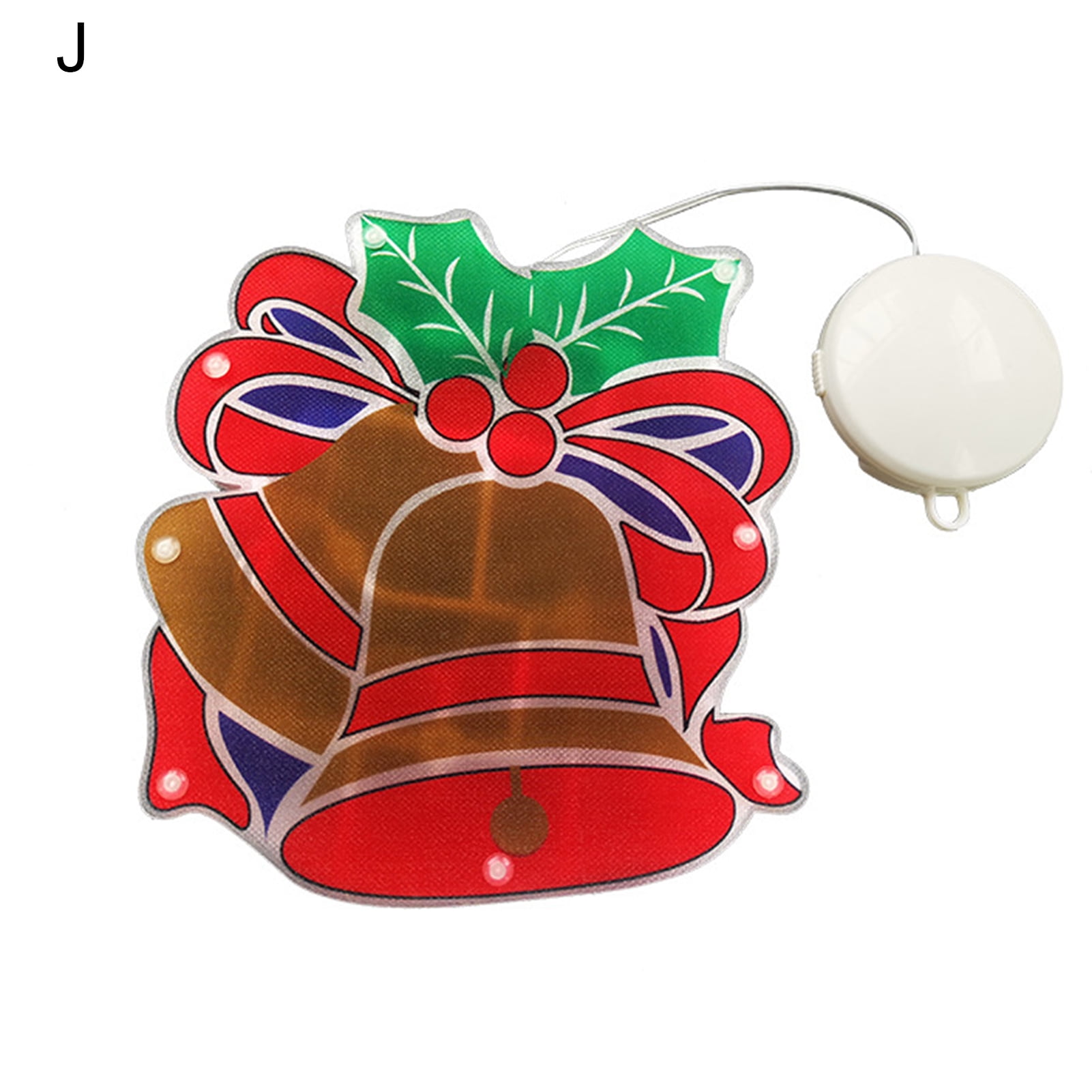 Integrated Lighted Christmas Window Decoration LED Window Silhouette