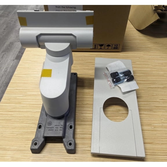 Integrated Mount Kit for IBM 4820 POS Terminal Pearl White POS Mount Accessory