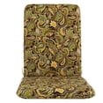 thumbnail image 1 of Integrated Outdoor Chair Cushion 42.5" x 17.7" x 1.2" – Waterproof High Back Seat & Backrest Pad for Patio – Foam Filled Comfort Pillow with Ties for Garden & Indoor Use, 1 of 3