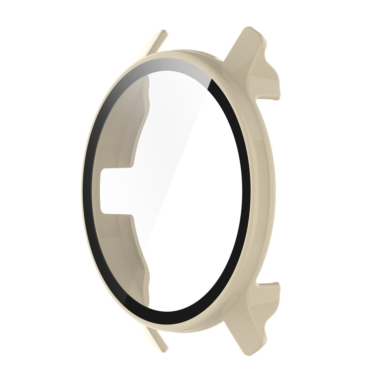 Integrated PC & Tempered Glass Compatible With Smartwatch Bands Durable