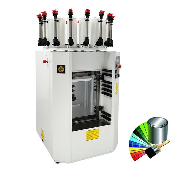 Integrated Paint Colours Mixing Machine Automatic Clamping Shaker Paint Colorants Tinting Machine