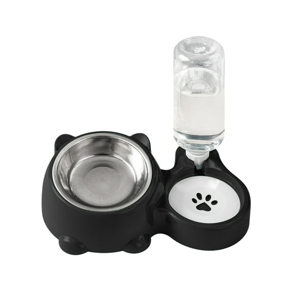 Integrated Pet Bowl for Drinking Water and Feeding, Cute Animal Shape Cat Bowl, Dog Water Bowl and Rice Bowl