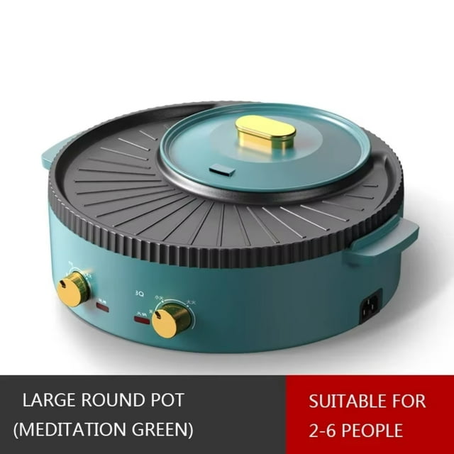 Integrated Smokeless Hot Pot and Barbecue Machine with Fire Boiler for