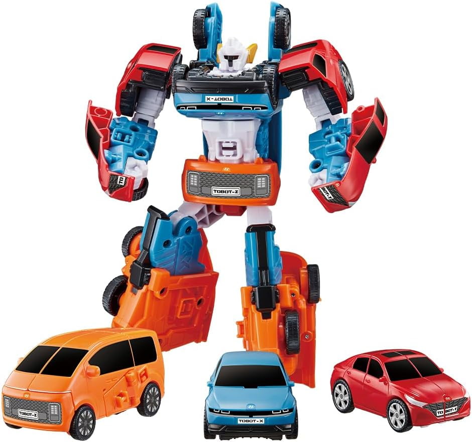 Integration Tobot Youngtoys Car Transforming Collectible Car to Robot ...