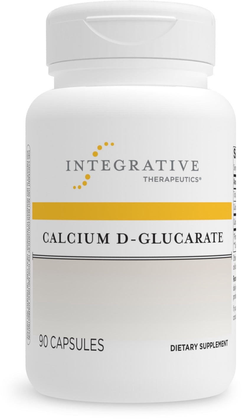 Integrative Therapeutics Calcium D-Glucarate, 90 Capsules (30 Servings)