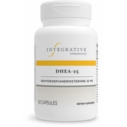 Integrative Therapeutics DHEA-25 - Support Supplement for Men & Women - Support - Vegan, Gluten-Free & Dairy-Free - 60 Capsules (60 Servings)