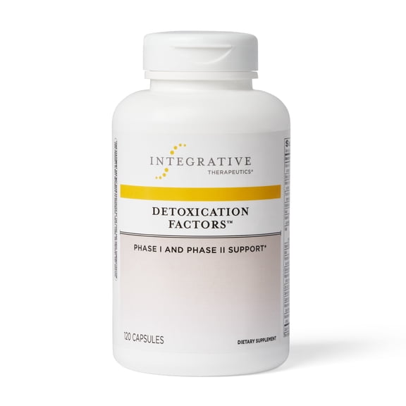 Integrative Therapeutics - Detoxication Factors - Phase I and II Detoxication Support - 120 Capsules