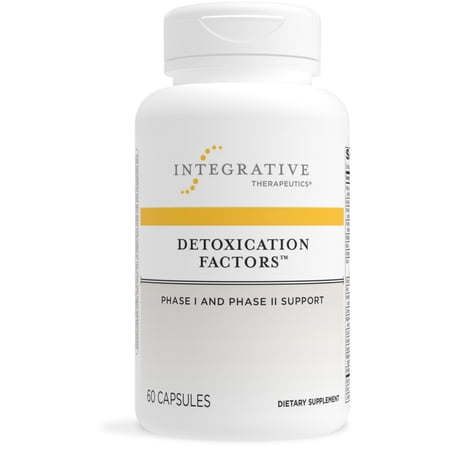 Integrative Therapeutics Detoxification Factors, Liver Support*, 60 Count (30 Servings)