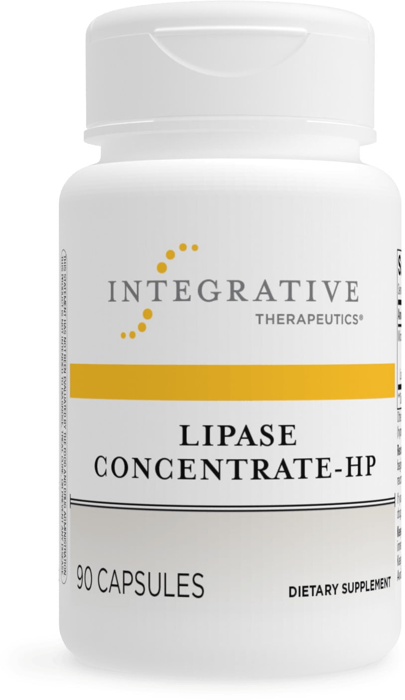 Integrative Therapeutics Lipase ConcentrateHP Enzyme Supplement for