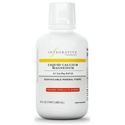 Integrative Therapeutics Liquid Calcium Magnesium, Orange Vanilla, 16 oz 32 Servings