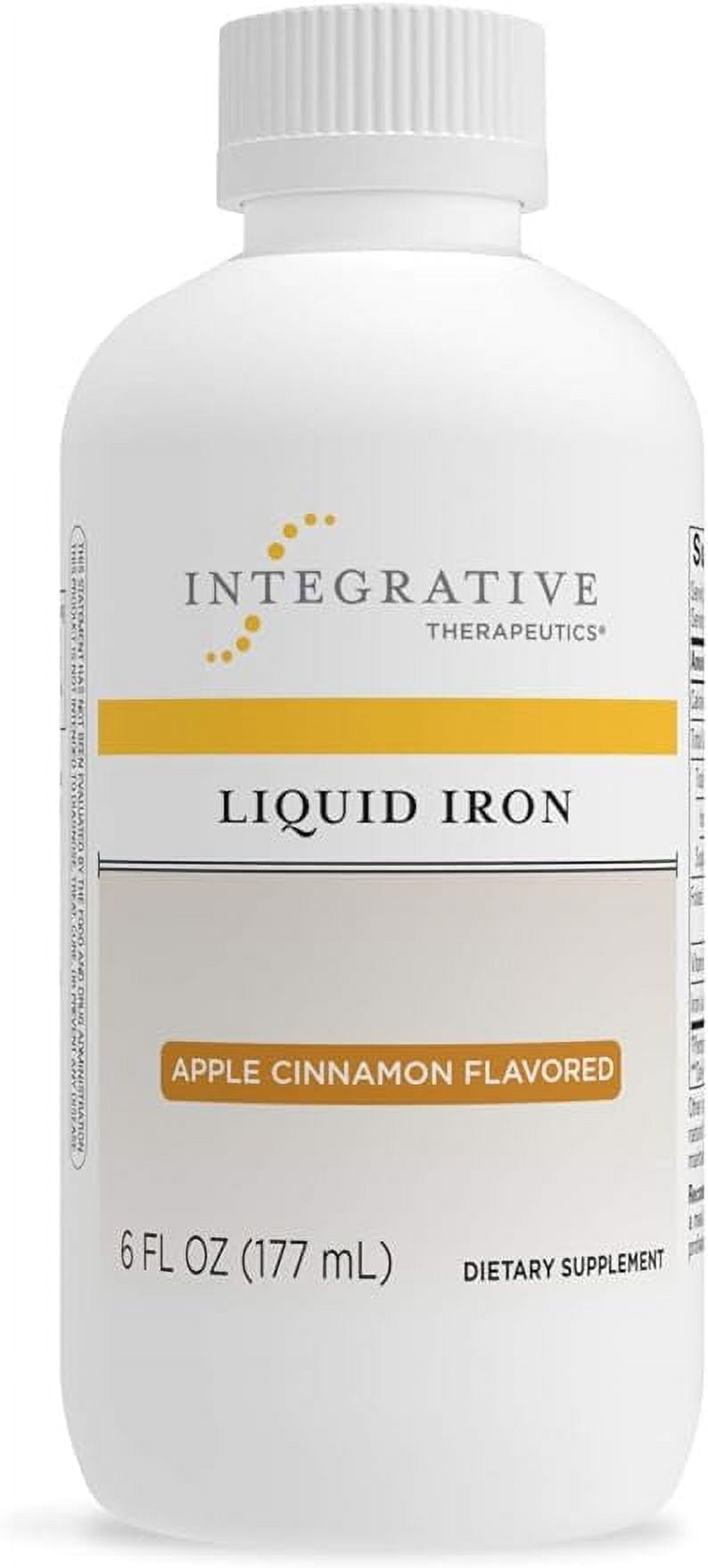 Integrative Therapeutics Liquid Iron with Vitamin B12 and Folic Acid