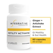 Integrative Therapeutics Motility Activator, Gut Health Support,* 60 Capsules 60 Servings