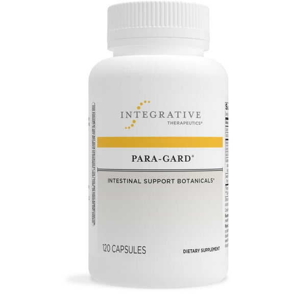 Integrative Therapeutics Para-Gard - Intestinal & GI Support Formula Including Garlic, Berberine, Sweet Wormwood, and Goldenseal* - Gluten-Free, Dairy-Free & Vegan - 120 Capsules