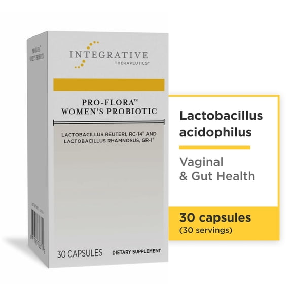 Integrative Therapeutics Pro-Flora Womens Probiotic, For Vaginal Health*, 30 Capsules