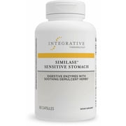 Integrative Therapeutics Similase Sensitive Stomach - Support for Sensitive Stomachs* - Dairy-Free & Vegan - 180 Capsules 90 Servings