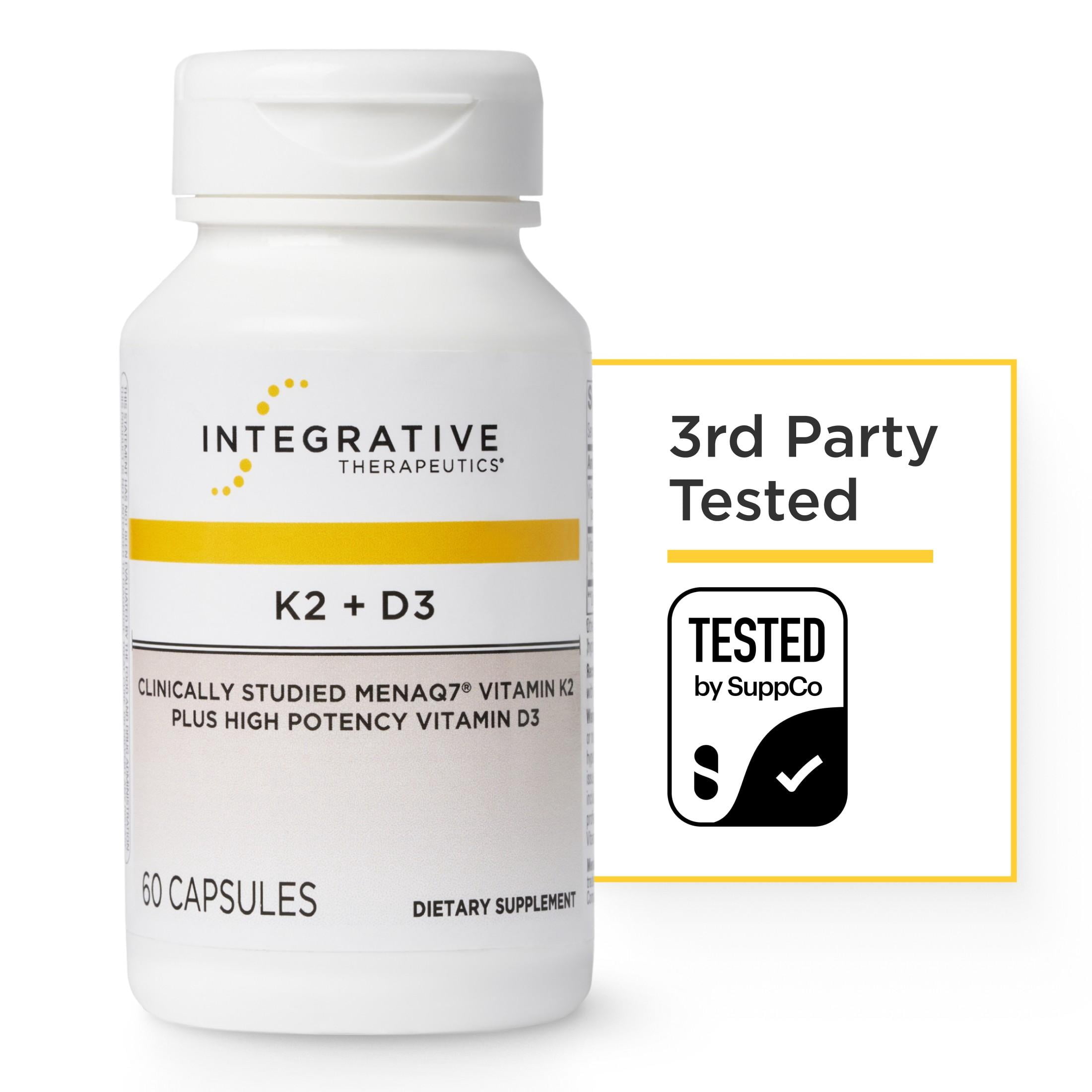 Integrative Therapeutics K2 + D3, 60 Count (60 Servings)