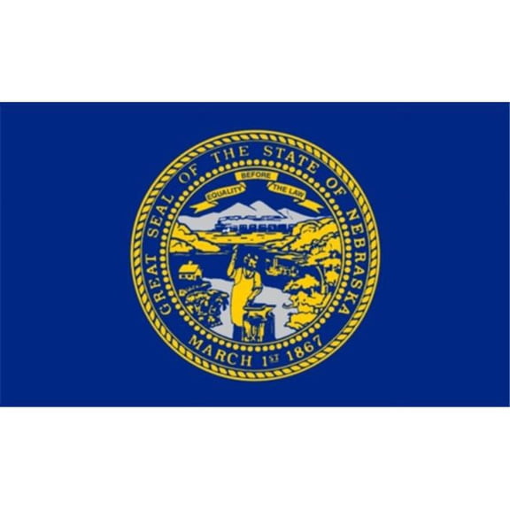 Integrity Flags Nebraska State Flag 36 x 60 ()