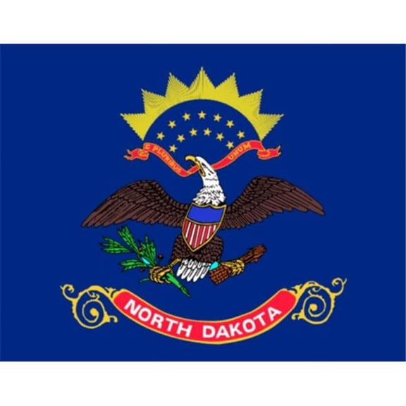 Integrity Flags North Dakota State Flag 36 x 60 ()