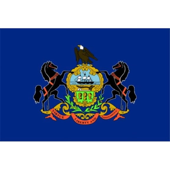 Integrity Flags Pennsylvania State Flag 36 x 60 ()