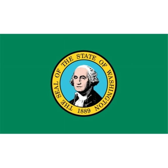 Integrity Flags Washington State Flag 36 x 60 ()