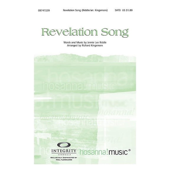Integrity Music Revelation Song SPLIT TRAX Arranged by Richard Kingsmore