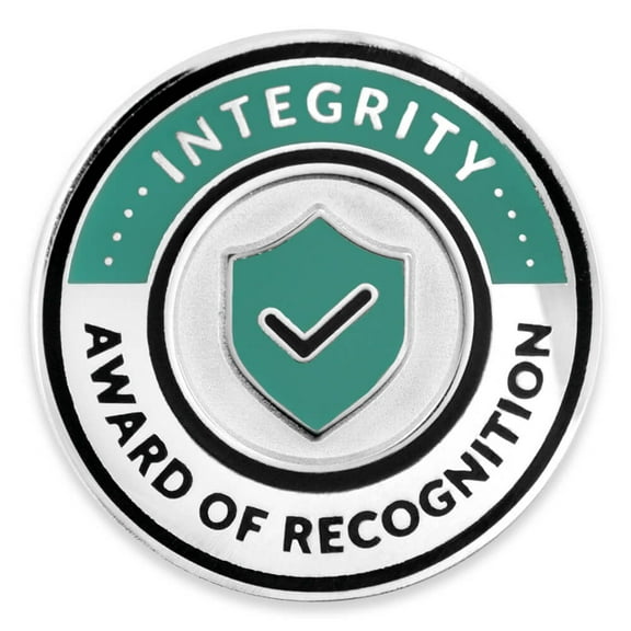 Integrity Recognition Lapel Pin 1 Piece