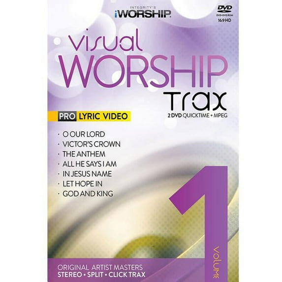 Integrity's iWorship Video Trax: Visual Worship Trax, Volume 1 (Audiobook)