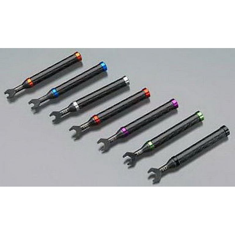 Chiave Per Turnbuckle Integy 4mm, 5mm E 6mm - Attrezzo In Alluminio Anodizzato Blu Per Modellismo RC