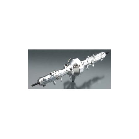 Integy C23494SILVER Complete Billet Type II Rear Axle AX10 Multi-Colored