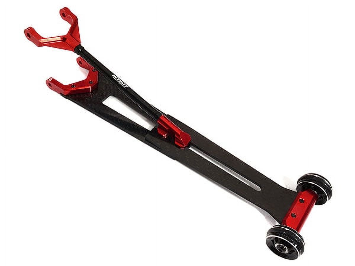 Associated Drag Car Upgrade Integy Machined Alloy & Composite Wheelie ...