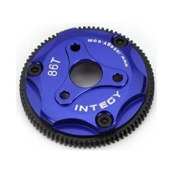 Integy RC Hobby T8030BLUE 86T Metal Spur Gear for Traxxas 1/10 Electric Stamp...