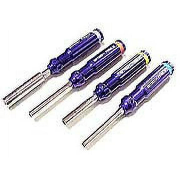 Integy RC Toy Model Hop-ups C22302 Team Metric Hex Nut Driver Set 4pcs (4.5, 5.0, 5.5 & 7.0mm)