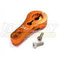 thumbnail image 1 of Integy RC Toy Model Hop-ups C22943ORANGE Alloy Servo Horn 24T for Hitec Servo (r=20, 24mm), 1 of 1
