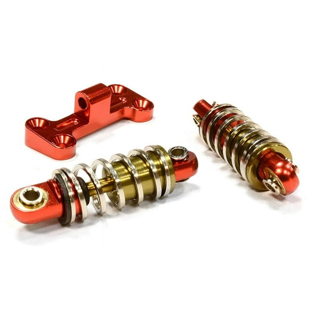 Integy RC Toy Model Hopups C26105RED Billet Machined Spring Loaded