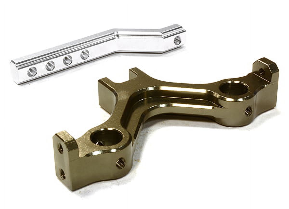 Integy CNC Alu-Heckstoßstangenhalter 43 Mm Für Axial SCX-10 Dingo, Honcho & JP - In Verschiedenen Farben