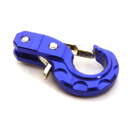 Integy RC Toy Model Hop-ups C26626BLUE Realistic Tow Rope Hook for 1/10 Size Scale Crawler Truck